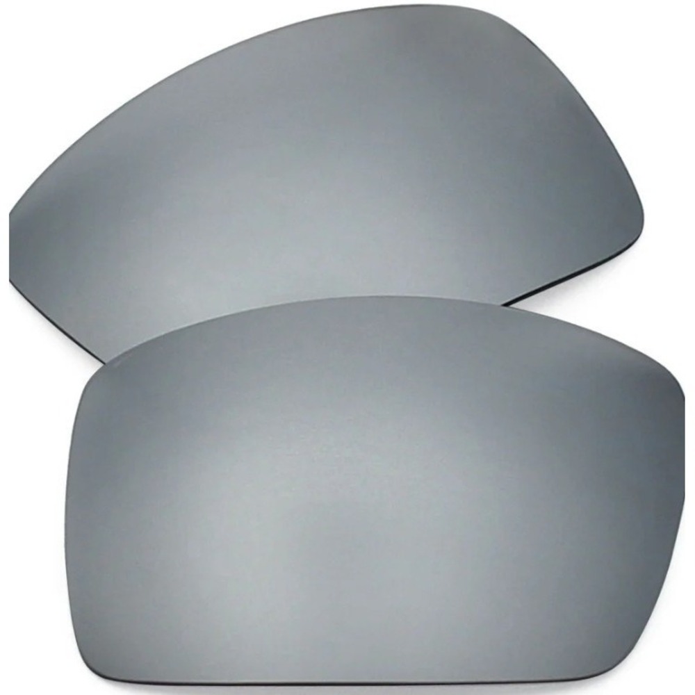 RAWD Polarized Replacement Lenses for-Oakley Oil Drum Sunglass-Silver Mirror